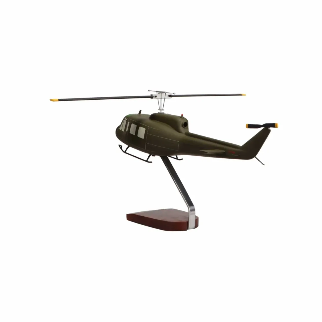 Bell UH-1 Iroquois (Huey) Large Mahogany Model