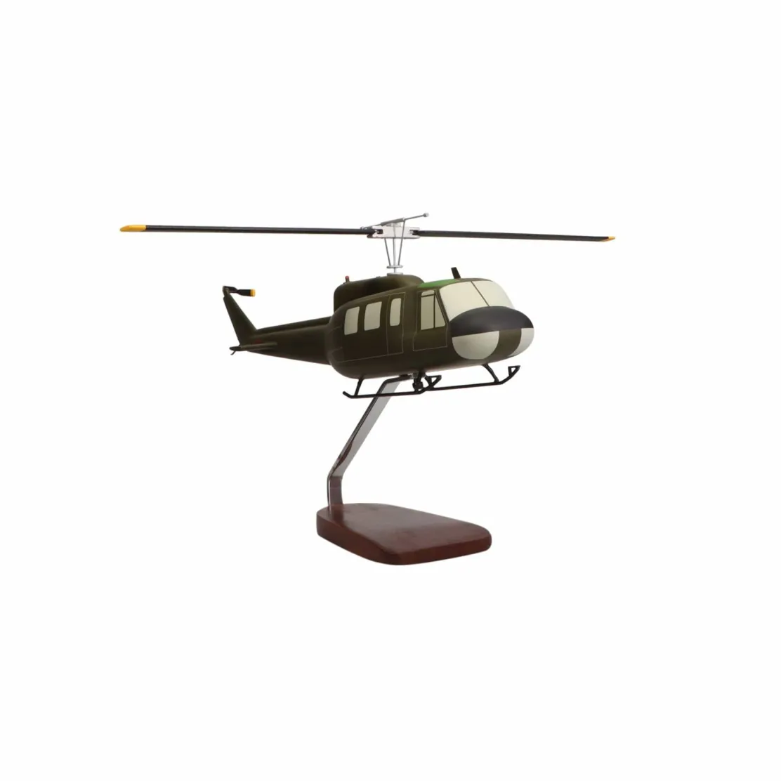 Bell UH-1 Iroquois (Huey) Large Mahogany Model