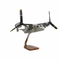 Bell V-22 Osprey Clear Canopy Large Mahogany Model