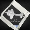 B-17 Flying Fortress 3D Diamond Cube by Etched Memory