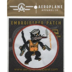 Black Cats VPB-71 Squadron Iron On Patch by Aeroplane Apparel Co.