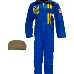 Blue Angels Kids Pilot Suit & Cap by Trooper Clothing