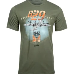 Boeing B-29 Superfortress Heritage T-Shirt by Aeroplane Apparel Co.