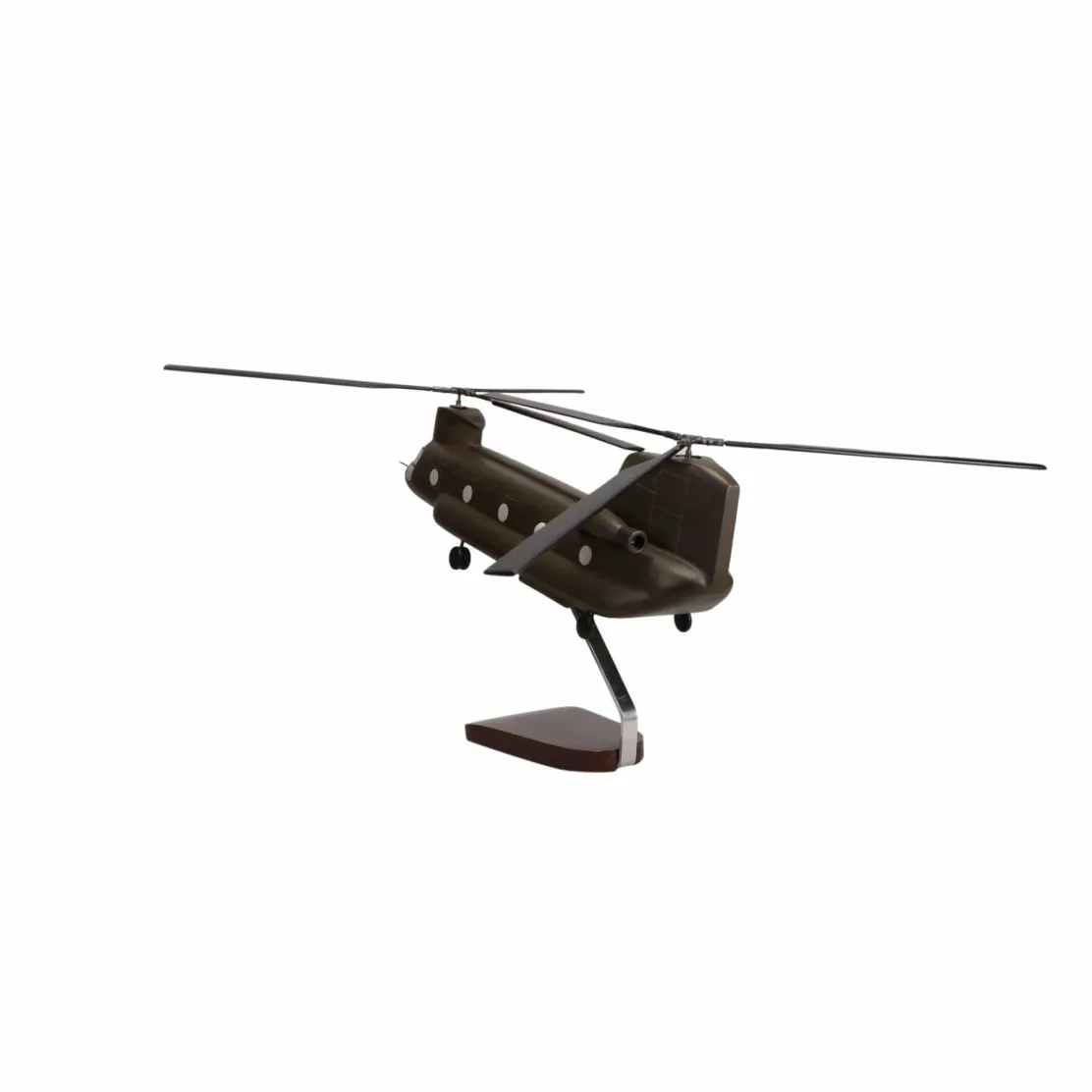 Boeing CH-47D Chinook Large Mahogany Model