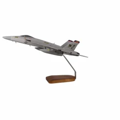 Boeing F/A-18E Stringer Large Mahogany Model