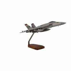 Boeing F/A-18E Stringer Large Mahogany Model