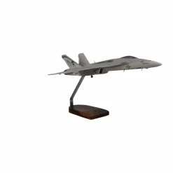 Boeing F/A-18E Super Hornet Large Mahogany Model