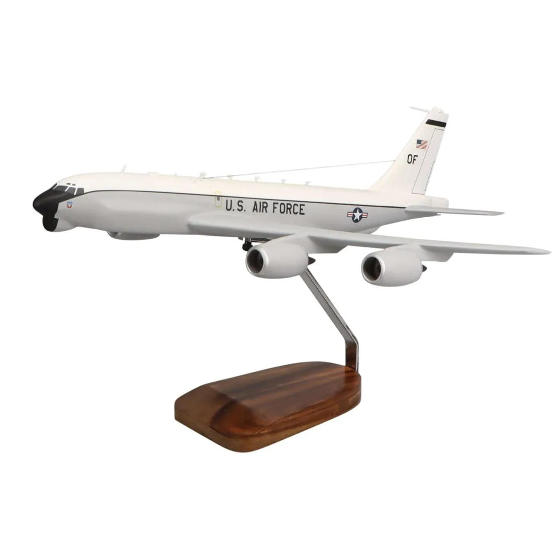 Boeing RC-135U Combat Sent Large Mahogany Model
