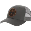 Boeing Round Logo Richardson 112 Heritage Trucker Hat - Buckskin