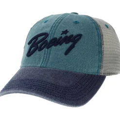 Boeing Vintage Mesh Trucker Cap by Aeroplane Apparel Co.