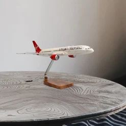 Boeing 787-9 Virgin Atlantic Birthday Girl Large Mahogany Model