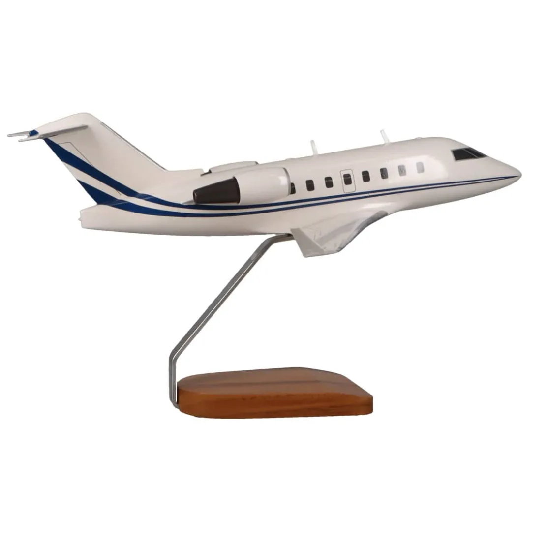 Bombardier Challenger 600 Large Mahogany Model