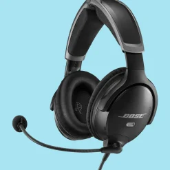 Bose A30 ANR Aviation Headset Dual Plug, Battery Powered with Bluetooth 857641-3120