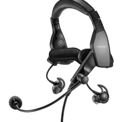 Bose ProFlight Series 2 ANR Aviation Headset LEMO 6 Pin Aircraft Power with Bluetooth 789812-5040