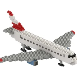 Brixies Commerical Airliner Building Blocks - Level 3 Construction Kit