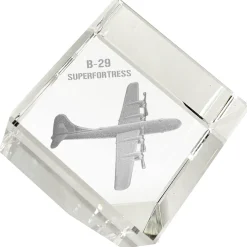 B-29 Superfortress 3D Diamond Cube by Etched Memory