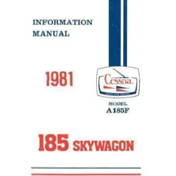 Cessna A185F 1981 Pilot's Information Manual (D1200-13)