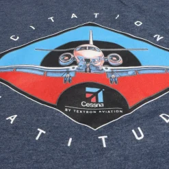 Cessna Citation Latitude Reflective T-Shirt by Aeroplane Apparel Co.