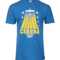 Cessna Established 1927 Vintage Aviation T-Shirt by Aeroplane Apparel Co.