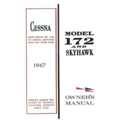 Cessna 172H & Skyhawk 1967 Owner's Manual