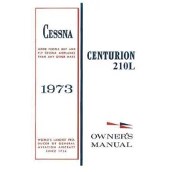 Cessna 210L Centurion 1973 Owner's Manual