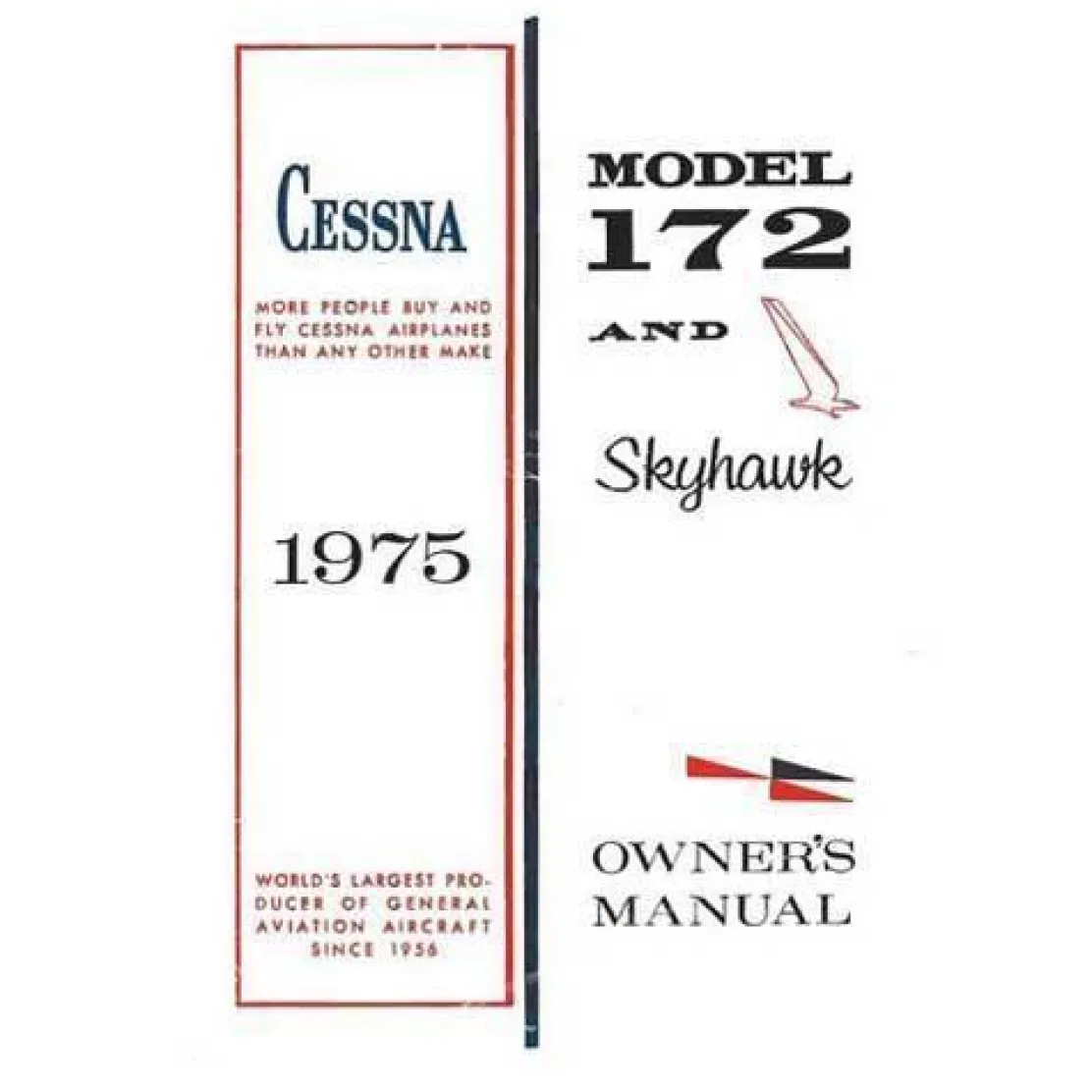 Cessna 172M & Skyhawk 1975 Owners Manual