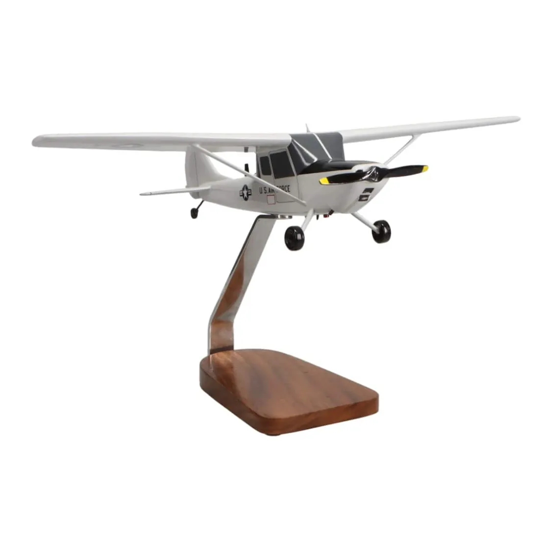 Cessna O-1 Bird Dog Large Mahogany Model