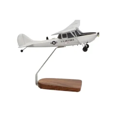 Cessna O-1 Bird Dog Large Mahogany Model