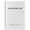 Cessna P206A 1966 Owner's Manual