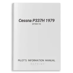 Cessna P337H 1979 Pilot's Information Manual (D1569-13)
