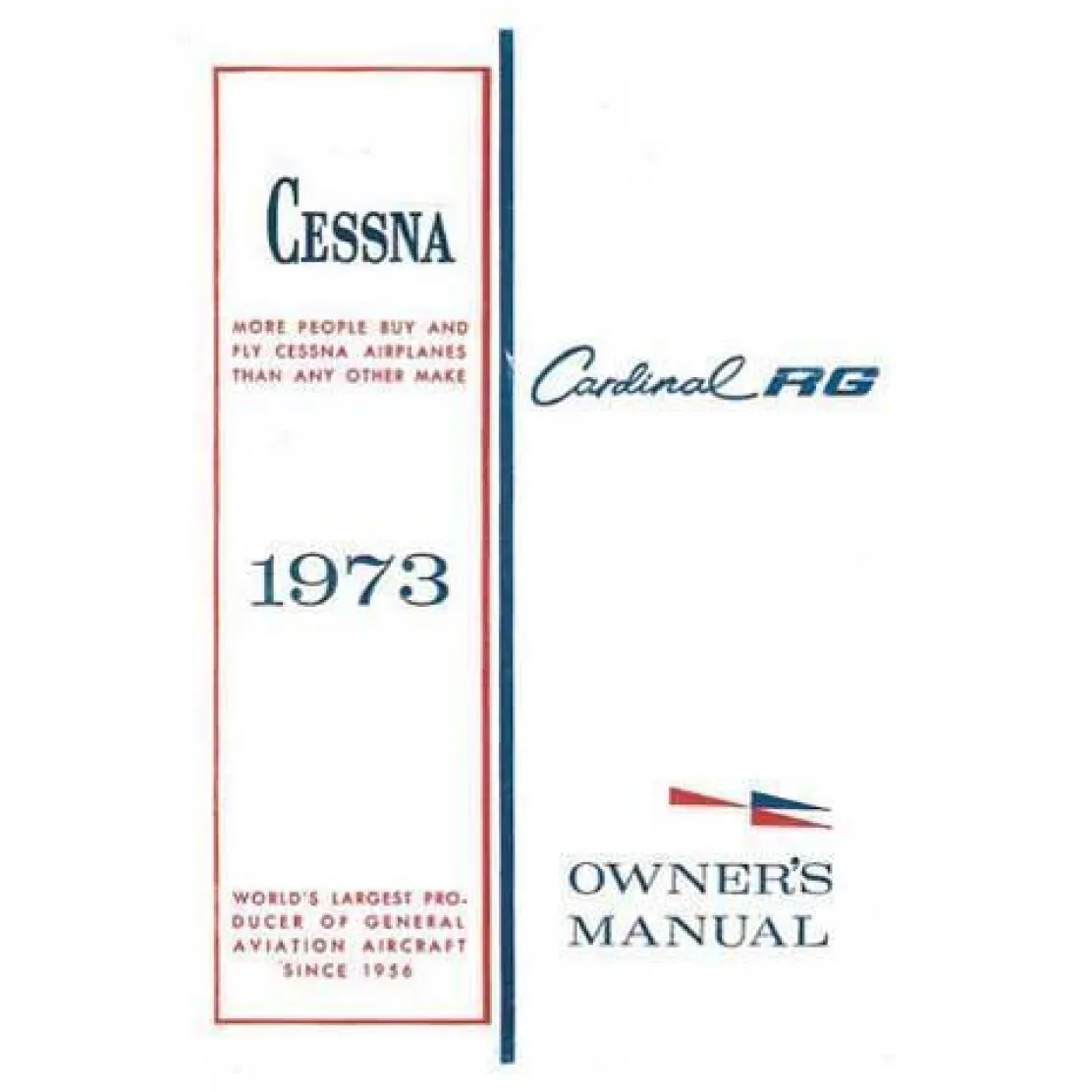 Cessna 177RG Cardinal 1973 Owner's Manual