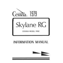 Cessna R182 Skylane RG 1979 Pilot's Information Manual (D1142-13)