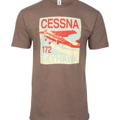 Cessna 172 Skyhawk T-Shirt by Aeroplane Apparel Co.