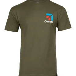 Cessna 182 Skylane Pilot T-Shirt by Aeroplane Apparel Co.