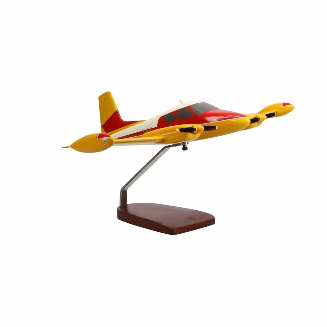Cessna 310 "Songbird" Large Mahogany Model