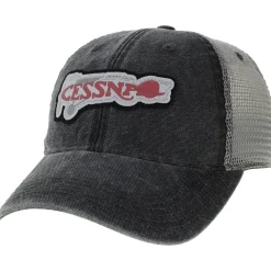 Cessna 20's & 30's Vintage Plane Logo Trucker Cap by Aeroplane Apparel Co.