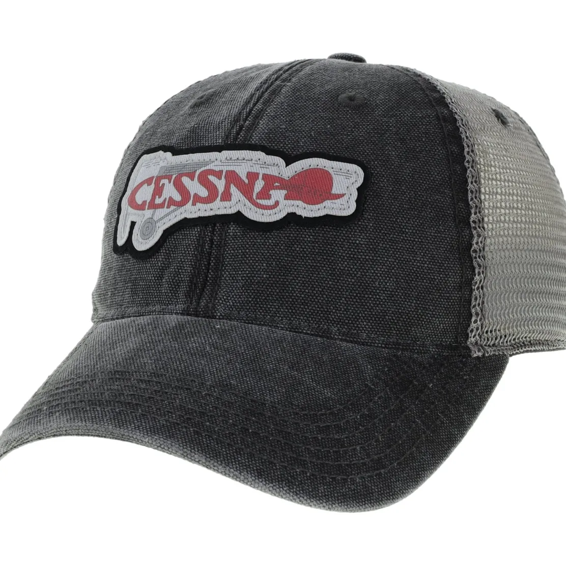 Cessna 20's & 30's Vintage Plane Logo Trucker Cap by Aeroplane Apparel Co.