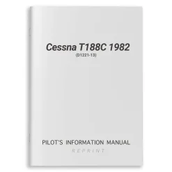 Cessna T188C 1982 Pilot's Information Manual (D1221-13)