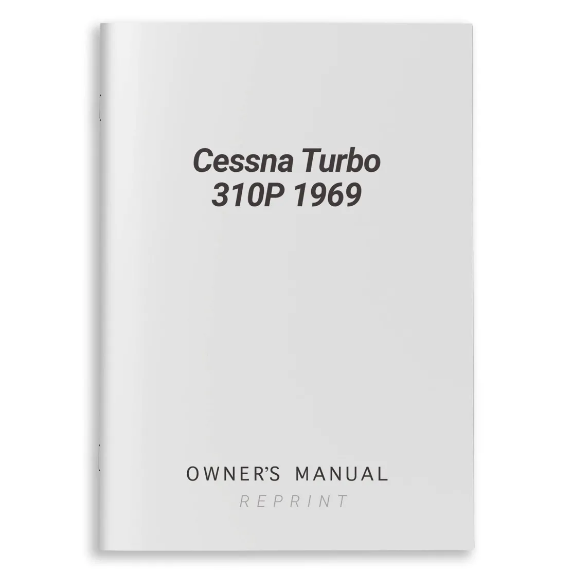 Cessna Turbo 310P 1969 Owner's Manual