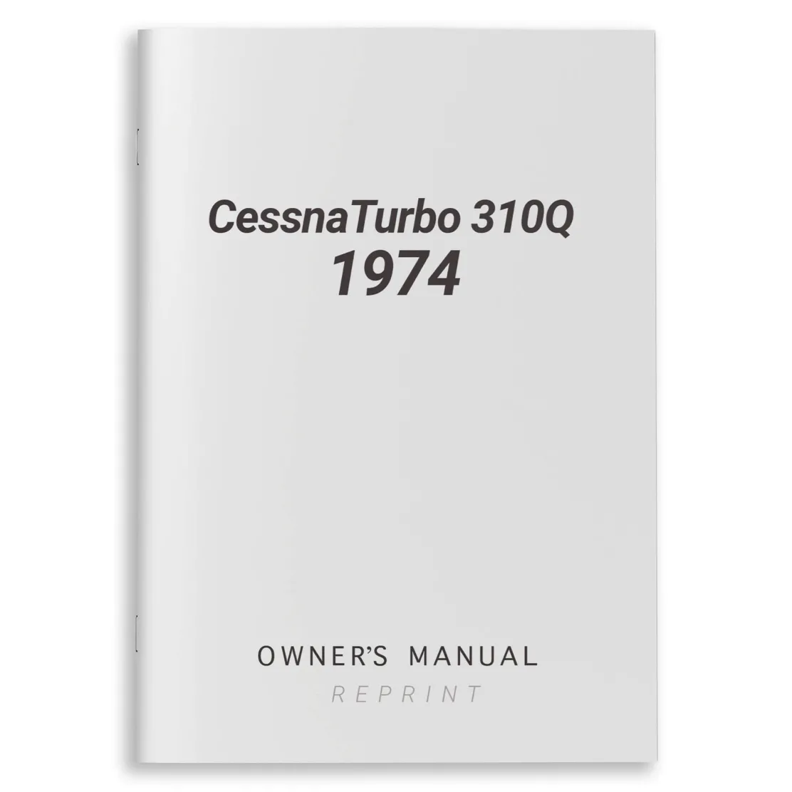 Cessna Turbo 310Q 1974 Owner's Manual