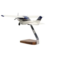 Cessna Turbo Stationair HD Clear Canopy Large Mahogany Model