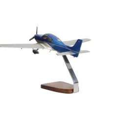 Cirrus SR22 Clear Canopy Large Mahogany Model