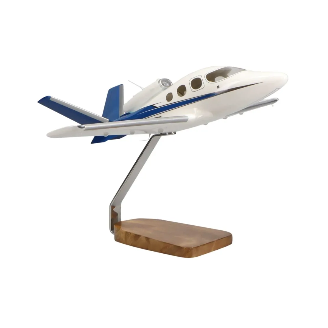 Cirrus Vision Jet Clear Canopy Large Mahogany Model