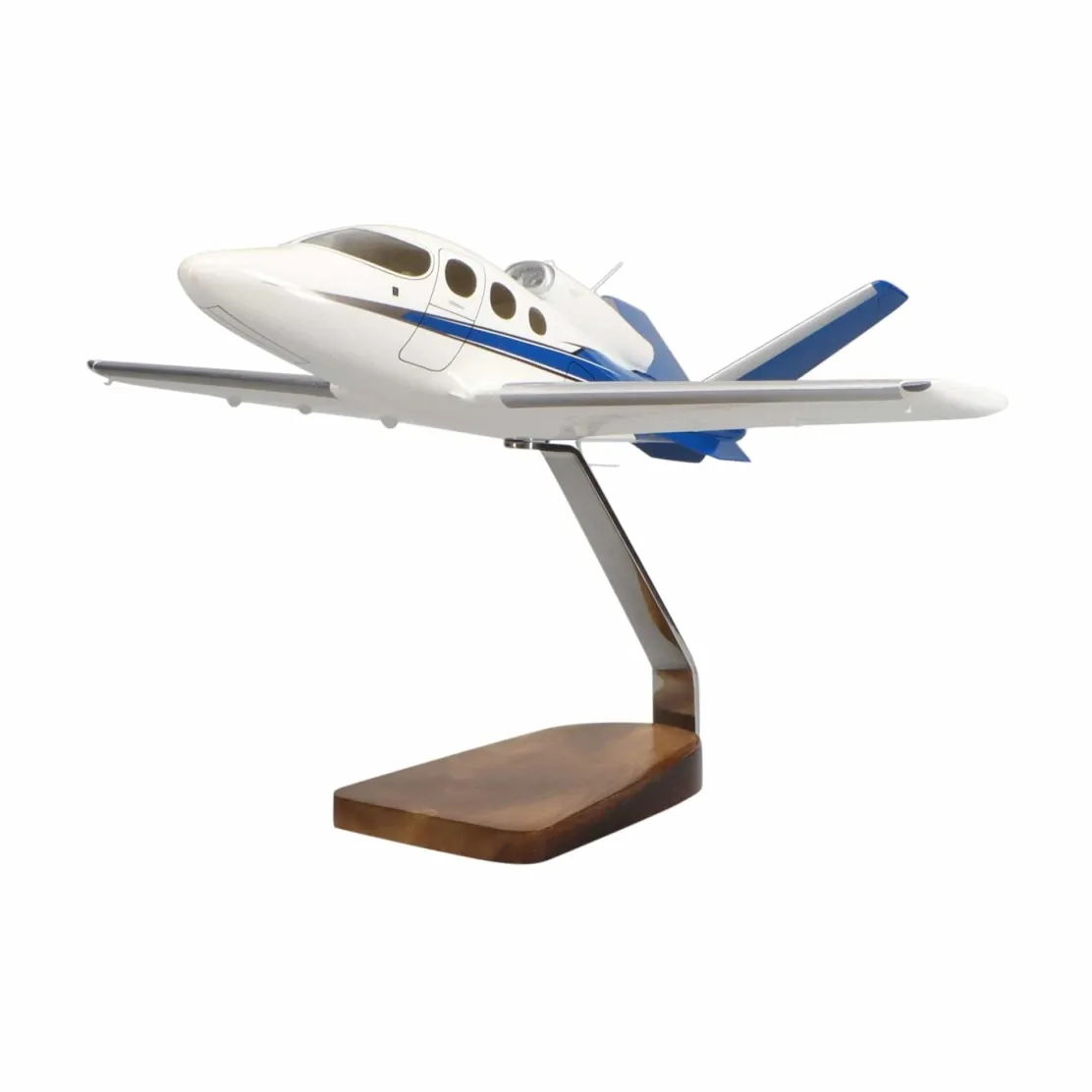 Cirrus Vision Jet Clear Canopy Large Mahogany Model