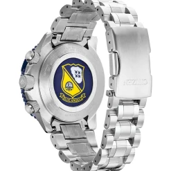 Citizen Promaster Skyhawk A-T Blue Dial Stainless Steel Bracelet Watch (External E6B) JY8078-52L