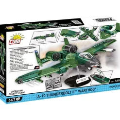 Cobi Blocks A-10 Warthog Military 667pc Creative Building Block Set