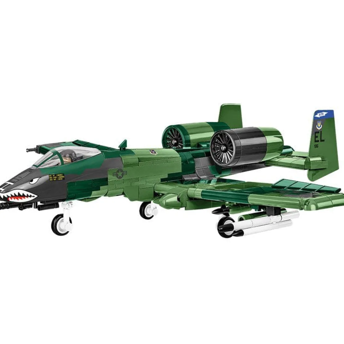 Cobi Blocks A-10 Warthog Military 667pc Creative Building Block Set