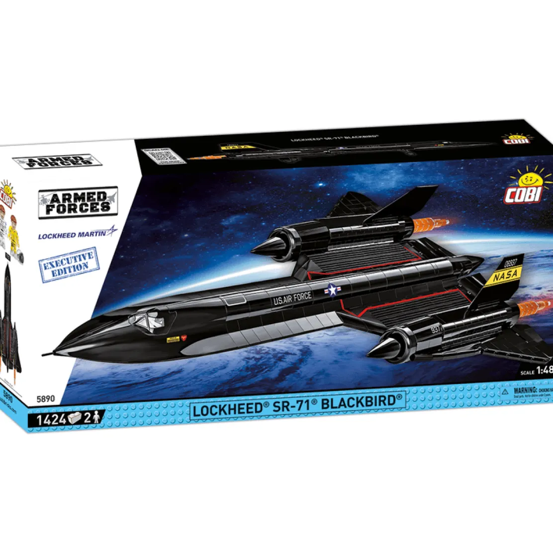 Cobi Blocks Lockheed Martin SR-71 1424pc Creative Building Block Set