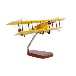 Curtiss JN-4 Jenny Large Mahogany Model