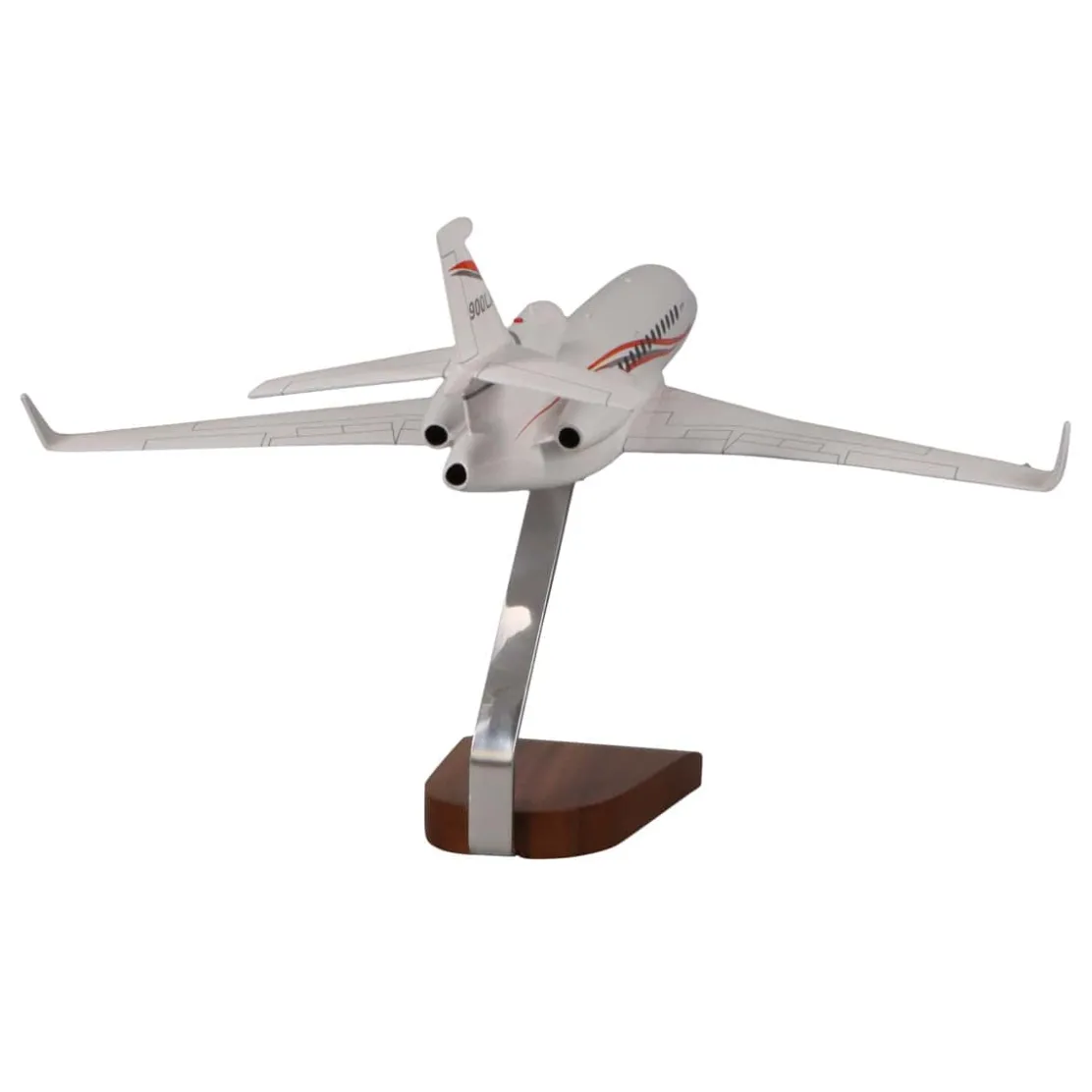 Dassault Falcon 900 Large Mahogany Model